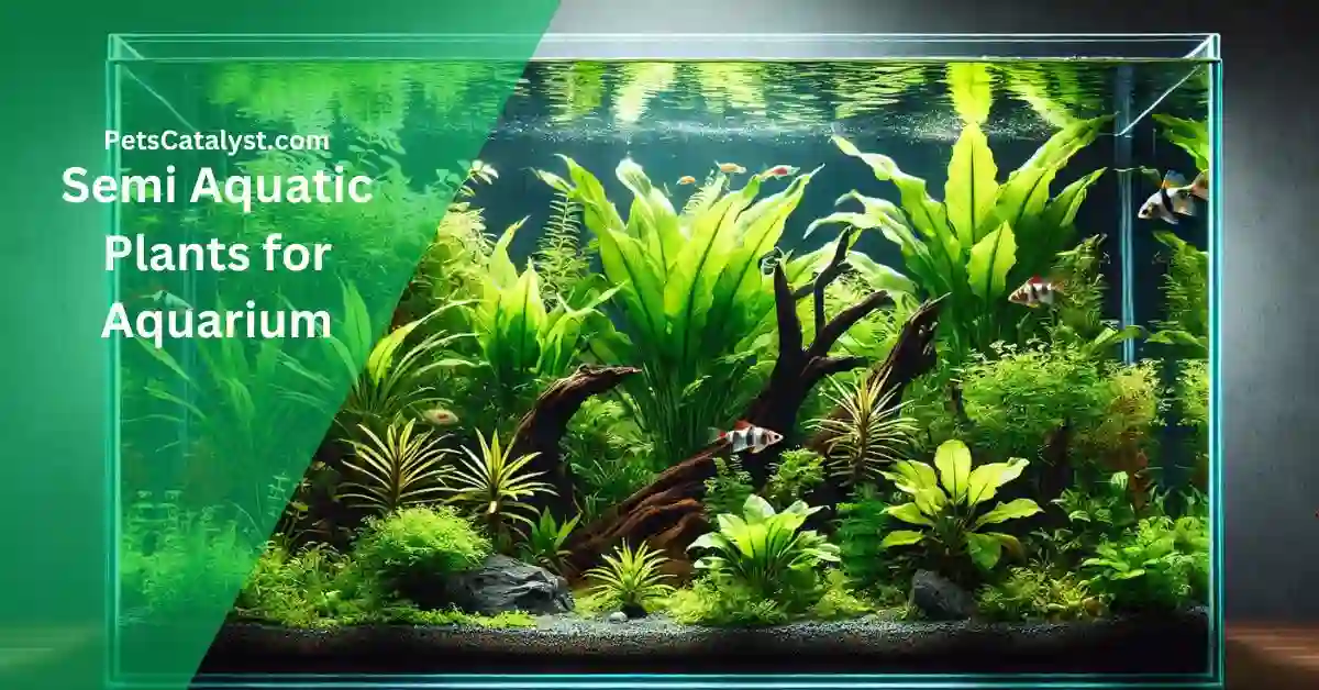 Semi Aquatic Plants for Aquarium